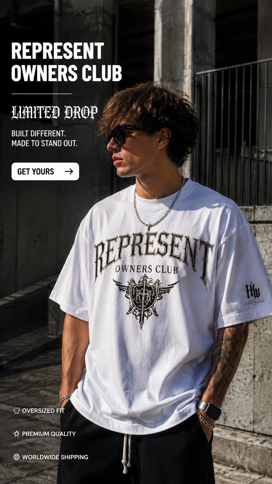 Represent Owners Club Oversized T-Shirt