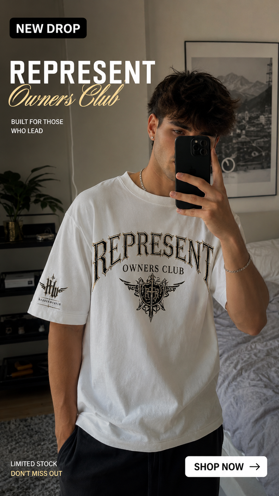 Represent Owners Club Oversized T-Shirt