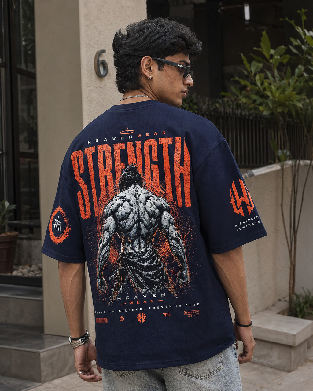 Strength Drop 01 Oversized Streetwear T-Shirt