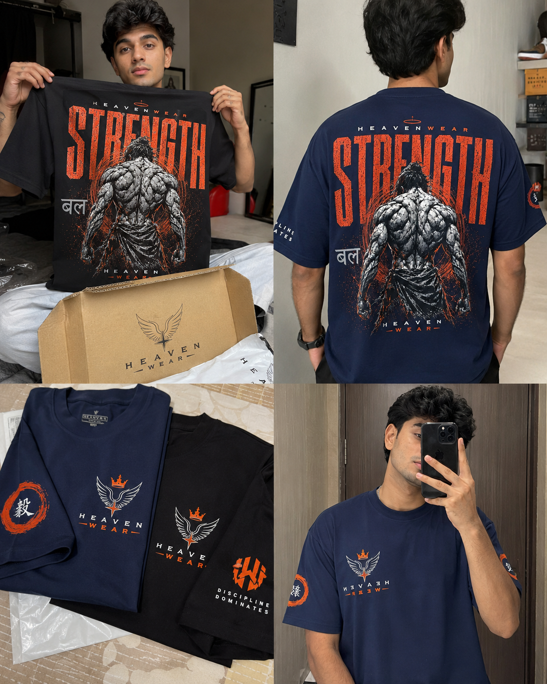 Strength Drop 01 Oversized Streetwear T-Shirt